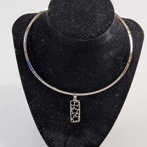 Lia Sophia Collar necklace with stars pendant